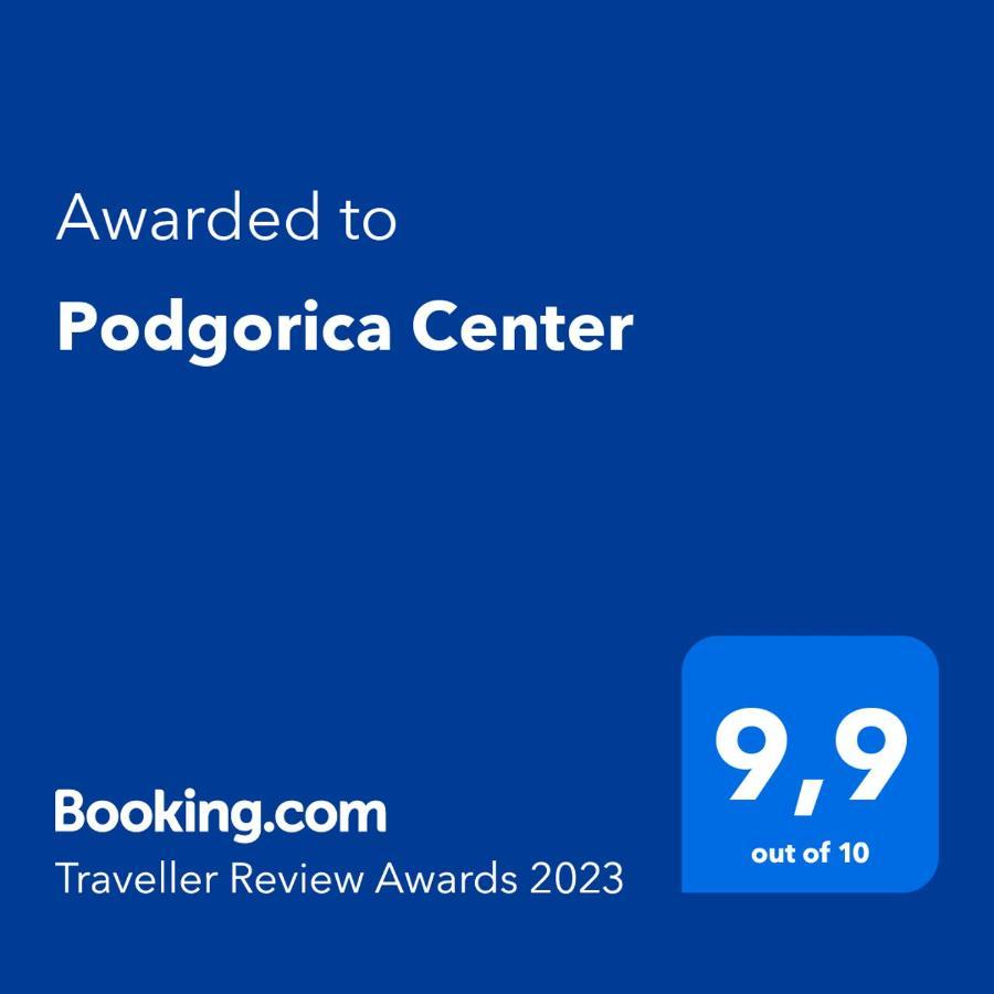 Apartamento Podgorica Center Exterior foto
